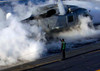 An SH-60F helicopter on the flight deck aboard USS Abraham Lincoln Poster Print by Stocktrek Images - Item # VARPSTSTK101172M