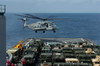 A CH-53E Super Stallion prepares to land on the flight deck of USS Ashland Poster Print by Stocktrek Images - Item # VARPSTSTK108264M A CH-53E Super Stallion prepares to land on the flight deck of USS Ashland Poster Print by Stocktrek Images - Item # VARPSTSTK108264M