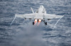 An F/A-18C Hornet launches from the flight deck of USS Harry S Truman Poster Print by Stocktrek Images - Item # VARPSTSTK108286M