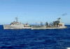 USS Denver and USNS Pecos conduct a replenishment at sea Poster Print by Stocktrek Images - Item # VARPSTSTK103875M