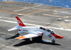 A T-45C Goshawk lands on the flight deck of USS Ronald Reagan Poster Print by Stocktrek Images - Item # VARPSTSTK107709M