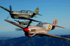 P-40 Warhawks flying over Chino, California Poster Print by Phil Wallick/Stocktrek Images - Item # VARPSTPWA100096M