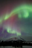 Red and green aurora borealis over Carcross Desert, Carcross, Yukon, Canada Poster Print by Joseph Bradley/Stocktrek Images - Item # VARPSTJFB100127S