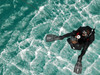 Search and Rescue swimmers are hoisted into an MH-60S Seahawk over the Persian Gulf Poster Print by Stocktrek Images - Item # VARPSTSTK103632M