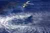 An MH-60S Seahawk lowers a rescue swimmer into the water Poster Print by Stocktrek Images - Item # VARPSTSTK108460M