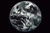 Black and White Image of Earth Poster Print by Stocktrek Images - Item # VARPSTSTK201051S