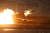 An Israel Defense Force Artillery Core MLRS launches a rocket Poster Print by Ofer Zidon/Stocktrek Images - Item # VARPSTZDN100113M