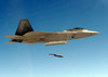 An F-22A Raptor drops a GBU-32 bomb Poster Print by Stocktrek Images - Item # VARPSTSTK102996M