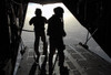 Airmen prepare for a HALO jump aboard an HC-130 over Djibouti Poster Print by Stocktrek Images - Item # VARPSTSTK108774M