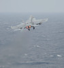 An F/A-18E Super Hornet launches off the flight deck of USS Nimitz Poster Print by Stocktrek Images - Item # VARPSTSTK108128M