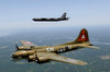 A B-17G Flying Fortress participates in a heritage flight with a B-52H Stratofortress Poster Print by Stocktrek Images - Item # VARPSTSTK101476M