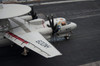 An E-2C Hawkeye lands on the flight deck of USS Nimitz Poster Print by Stocktrek Images - Item # VARPSTSTK107706M