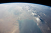 View from space showing the tropical blue waters of the Persian Gulf Poster Print by Stocktrek Images - Item # VARPSTSTK204701S