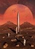 Astronauts exploring the moon of planet Mars Poster Print by Mark Stevenson/Stocktrek Images - Item # VARPSTMAS200176S