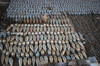 Unexploded ordnance lies in storage for disposal in Mosul, Iraq Poster Print by Stocktrek Images - Item # VARPSTSTK100076M