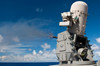A Phalanx close-in weapons system is fired aboard USS Cowpens Poster Print by Stocktrek Images - Item # VARPSTSTK106467M