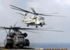 A US Marine Corps CH-53E Sea Stallion helicopter taking off from USS Essex in the Sea of Japan Poster Print by Stocktrek Images - Item # VARPSTSTK103262M
