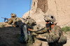 US Army Specialist conducts a radio check in Afghanistan Poster Print by Stocktrek Images - Item # VARPSTSTK108661M
