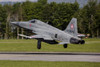 Swiss Air Force F-5E landing in Payerne, Switzerland Poster Print by Timm Ziegenthaler/Stocktrek Images - Item # VARPSTTZG100650M