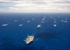 Ships and submarines participating in the Rim of the Pacific 2012 exercise Poster Print by Stocktrek Images - Item # VARPSTSTK106325M