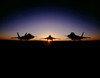 Silhouette of the F-22 Raptor Poster Print by Stocktrek Images - Item # VARPSTSTK100975M