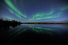 Aurora borealis over Long Lake, Northwest Territories, Canada Poster Print by Jiri Hermann/Stocktrek Images - Item # VARPSTJHE100030S