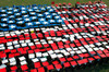 More than 1,200 service members create a human flag Poster Print by Stocktrek Images - Item # VARPSTSTK101594M