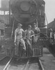 Women laborers seated on front of engine at Bush Terminal railroad yard, 1918 Poster Print by Stocktrek Images - Item # VARPSTSTK500107A