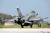 A Hellenic Air Force F-16C Block 52 landing during joint exercise INIOHOS 2016 Poster Print by Timm Ziegenthaler/Stocktrek Images - Item # VARPSTTZG100542M