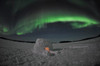 Aurora borealis over an igloo on Walsh Lake, Canada Poster Print by Jiri Hermann/Stocktrek Images - Item # VARPSTJHE100060S
