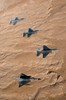 Military fighter jets fly in formation over Jordan Poster Print by Stocktrek Images - Item # VARPSTSTK104221M
