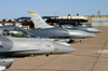 Three F-16 Fighting Falcons prepare to taxi for departure Poster Print by Stocktrek Images - Item # VARPSTSTK102543M