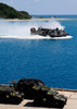 A landing craft air cushion approaches the well deck of USS Denver Poster Print by Stocktrek Images - Item # VARPSTSTK104865M