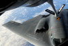 A B-2 Spirit receives fuel from a KC-135 Stratotanker Poster Print by Stocktrek Images - Item # VARPSTSTK105159M
