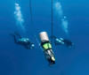 Technical divers ascend near a Nitrox stage bottle Poster Print by Karen Doody/Stocktrek Images - Item # VARPSTKWD400132U