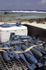 Blue MK76 Marine practice bombs sit aboard a truck Poster Print by Stocktrek Images - Item # VARPSTSTK102378M