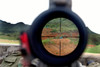 A view looking down range on target through the Mode 72-1403 4x32mm riflescope Poster Print by Stocktrek Images - Item # VARPSTSTK102395M