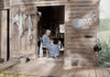 An elder woman knitting on a farm near Bulls Gap, Tennessee, 1933 Poster Print by Stocktrek Images - Item # VARPSTSTK501259A