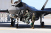 A US Marine Corps pilot climbs on an F-35B Lightning II Poster Print by Riccardo Niccoli/Stocktrek Images - Item # VARPSTRCN100409M