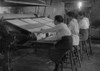 Girls working at mangle in Bonanno Laundry, 12 Foster Wharf. All are 15 years old and go to continuation school Poster Print - Item # VARBLL058754264L