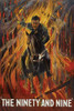 Man on horse race thru fire Poster Print by Unknown - Item # VARBLL058762572L