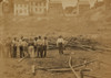 Railroad construction workers straightening track Poster Print - Item # VARBLL058745359L