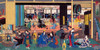 Foreigners Enjoying Children's Kabuki at the Gankir? Tea House Poster Print by Yoshikazu - Item # VARBLL0587652519