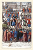 Dress of Venetian Men and Ladies - Singers and Comics in the Piazza San Marco Poster Print by Franco Giacomo - Item # VARBLL0587396555