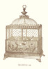 An ornamental bird cage displayed on the page from the manufacturers sales catalog. Poster Print by unknown - Item # VARBLL058705039X