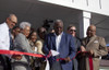 Dedication ceremony at the Hank Aaron Boyhood Home Museum at the Hank Aaron Stadium, Mobile, Alabama Poster Print by Carol Highsmith - Item # VARBLL058755908x