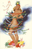 A Christmas pin-up in the fashion of the season - a tree with gifts. Poster Print by Bill Randall - Item # VARBLL0587333685