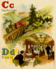 Railroad ABC - C is for Cog Railroad & D for Dining Car Poster Print - Item # VARBLL058759611L