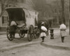 Girls working on ice wagon and delivering it in bags or sacks to homes Poster Print - Item # VARBLL058754552L