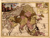 Map of Asia Poster Print
